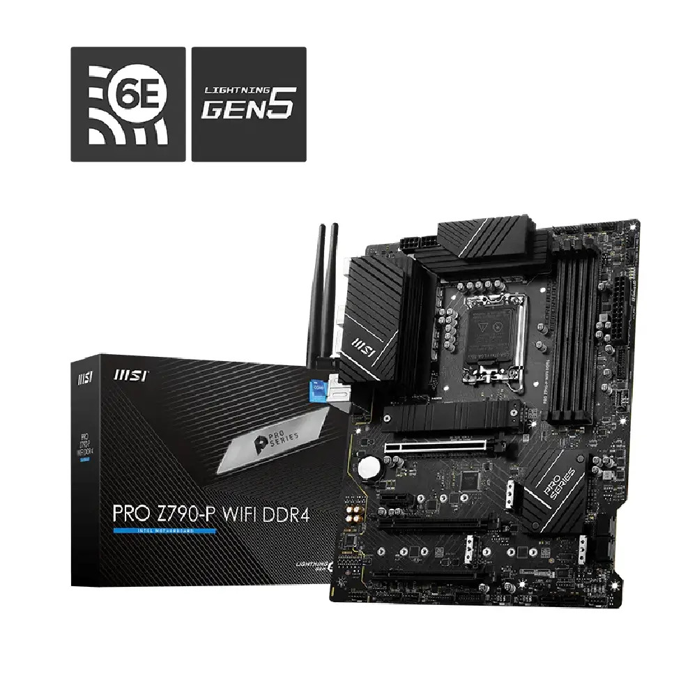 MSI PRO Z790-P WIFI DDR4 Motherboard For Intel 12th | 13th | 14th Gen