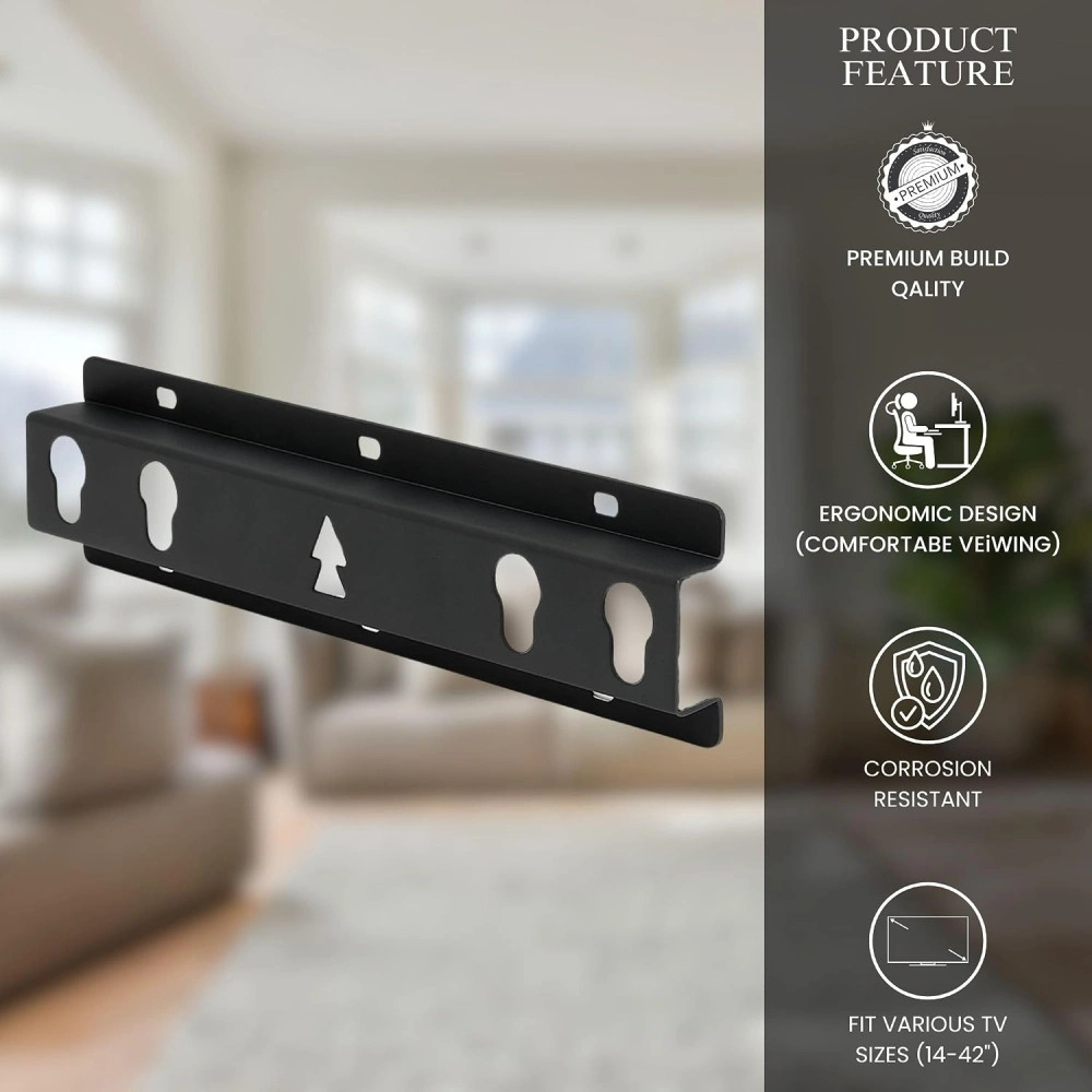 Rissachi LED Wall Mount Bracket For 14" To 42" Tv KC-1442F - Image 4