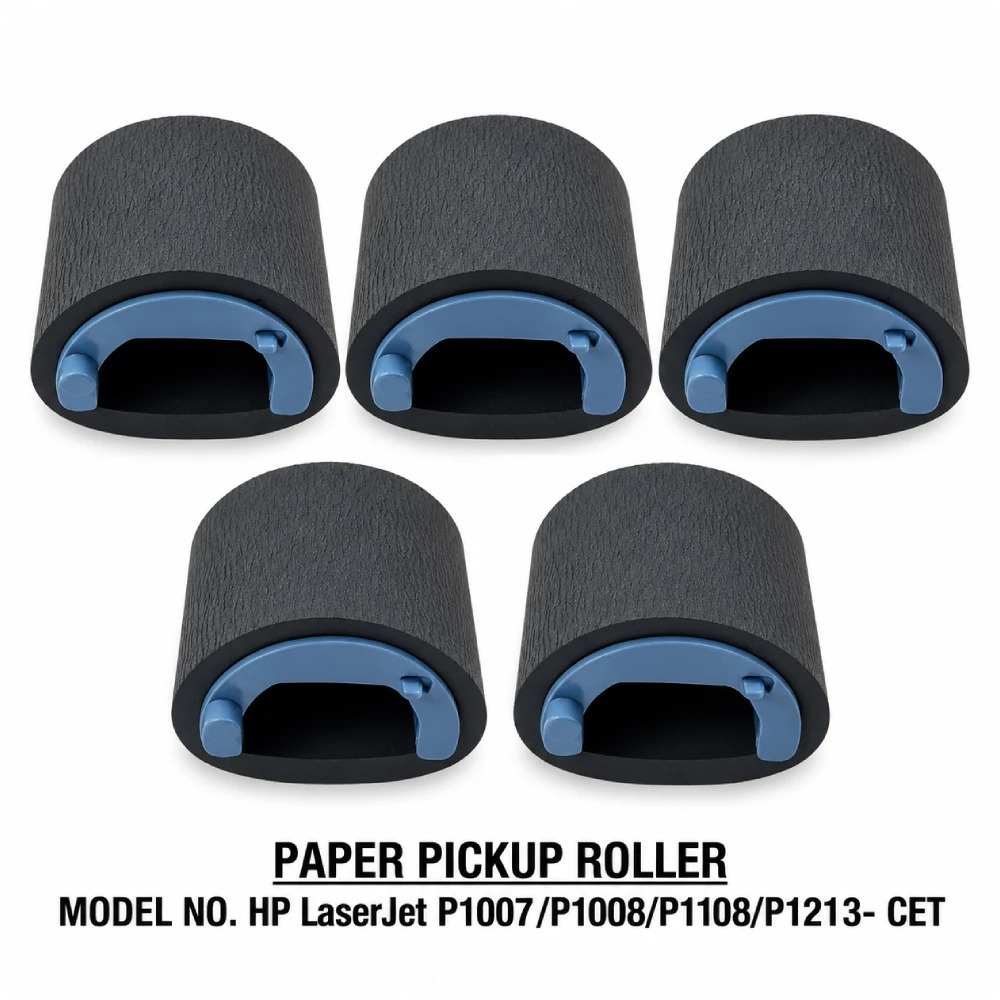 Printstar Paper Pickup Roller For HP LJ 1007 | 1008 CET (Pack of 5) - Image 2
