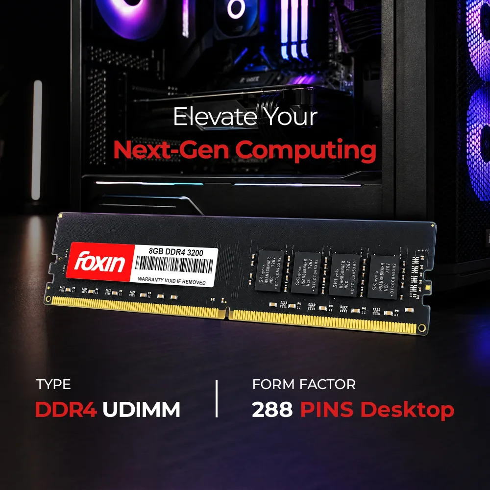 Foxin Desktop Ram 8GB DDR4 3200Mhz - Image 2