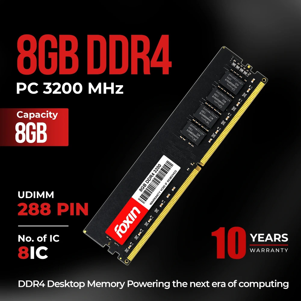 Foxin Desktop Ram 8GB DDR4 3200Mhz - Image 4