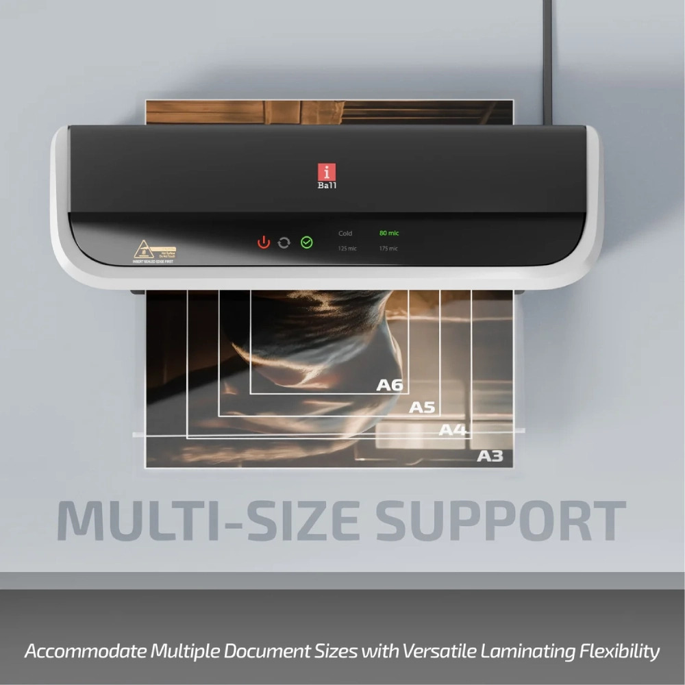 iBall Thermal Laminator Machine (LAMINIX A32) - Image 3