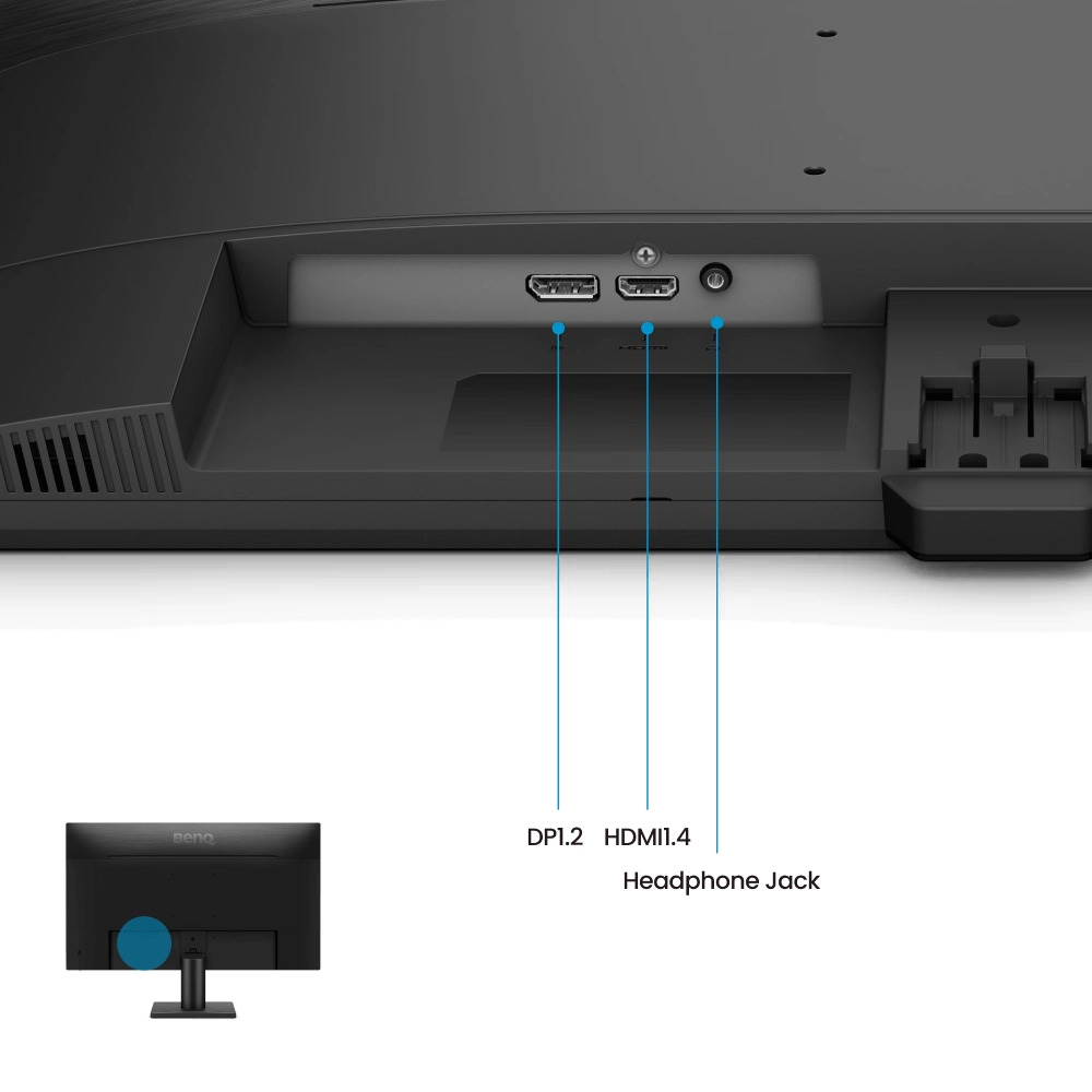 BenQ LED Monitor 27" FHD IPS 120Hz with HDMI | DP | Speaker (GW2790P) - Image 5