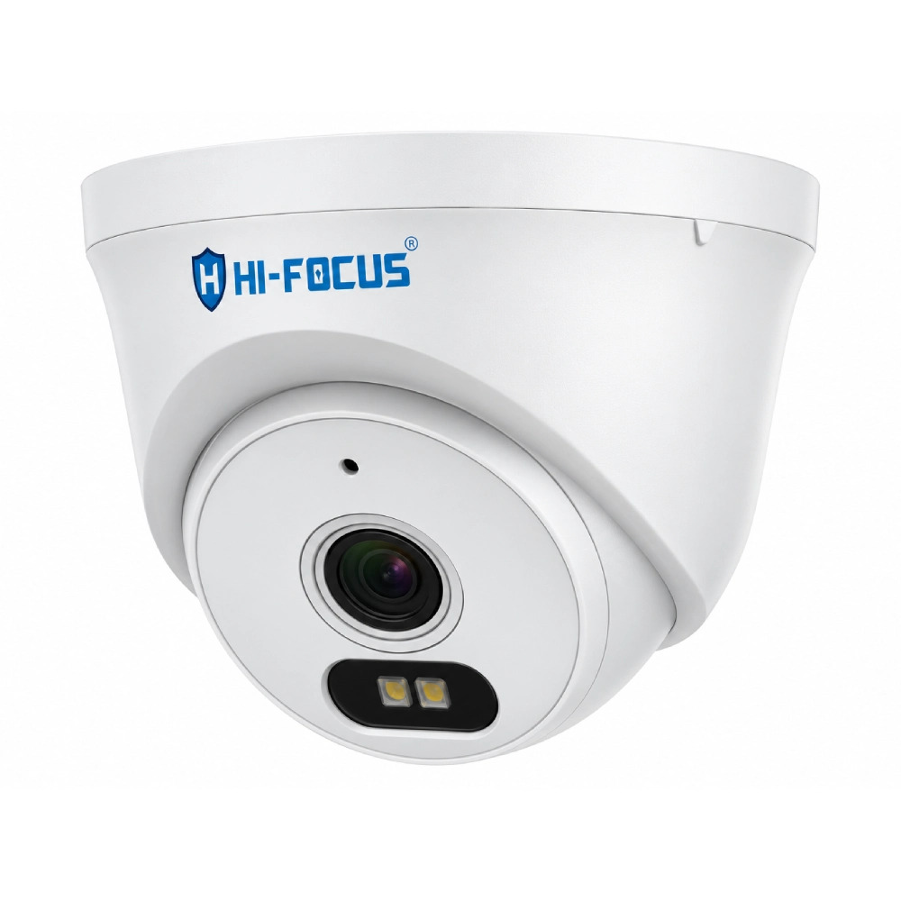 Hi-Focus 2MP IP Hybrid Dome Camera 2.8mm With Mic (D3402E-DL-I3) - Image 2