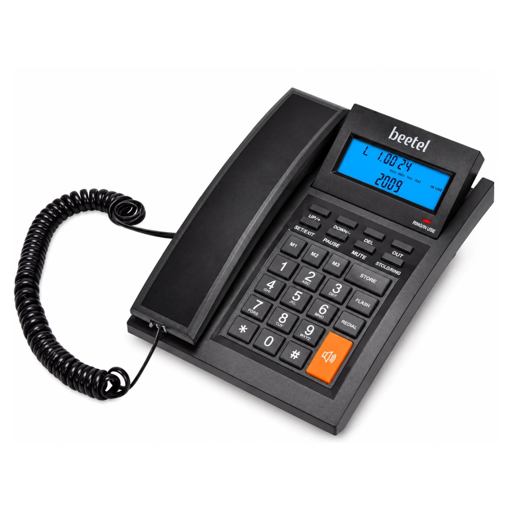 Beetel Wired Telephone Set (Black) M64N - Image 2