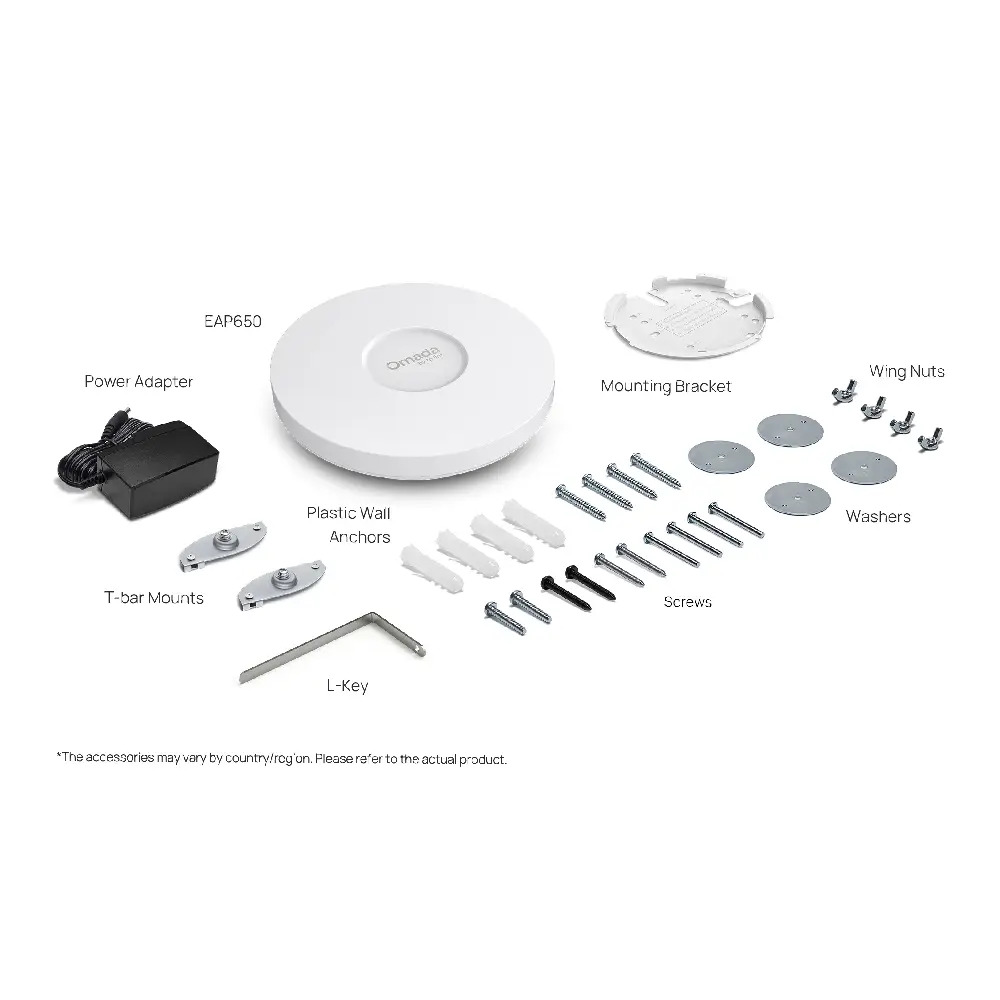 TP-Link Omada AX3000 Ceiling Mount WiFi 6 Access Point (EAP650) - Image 4