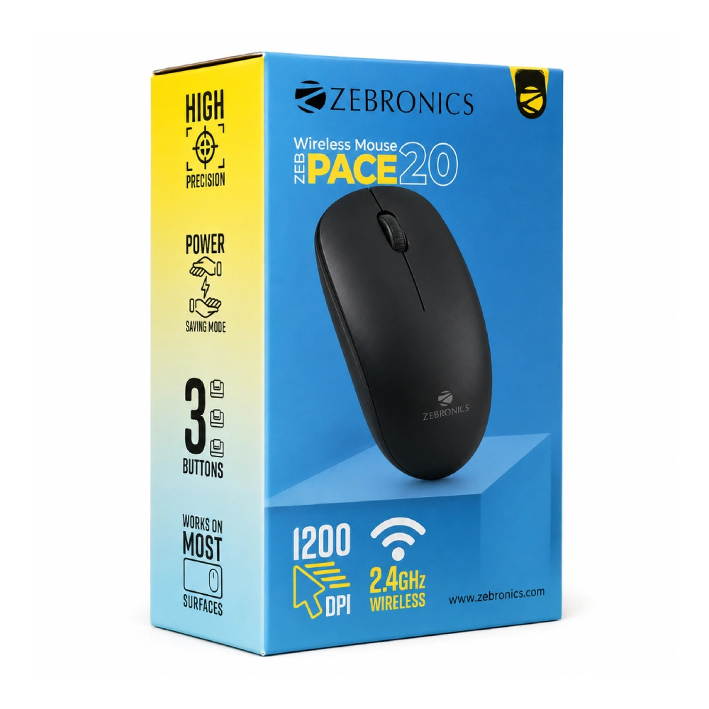 Zebronics Wireless Mouse (PACE 20)