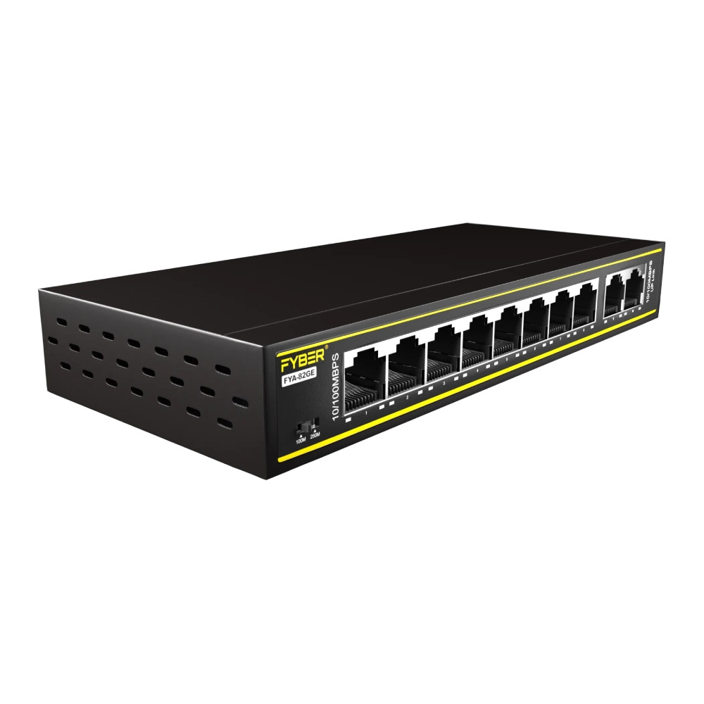 Fyber Poe Switch 8 Port (8 FE  + 2 GE Port) FYK-82GE - Image 2