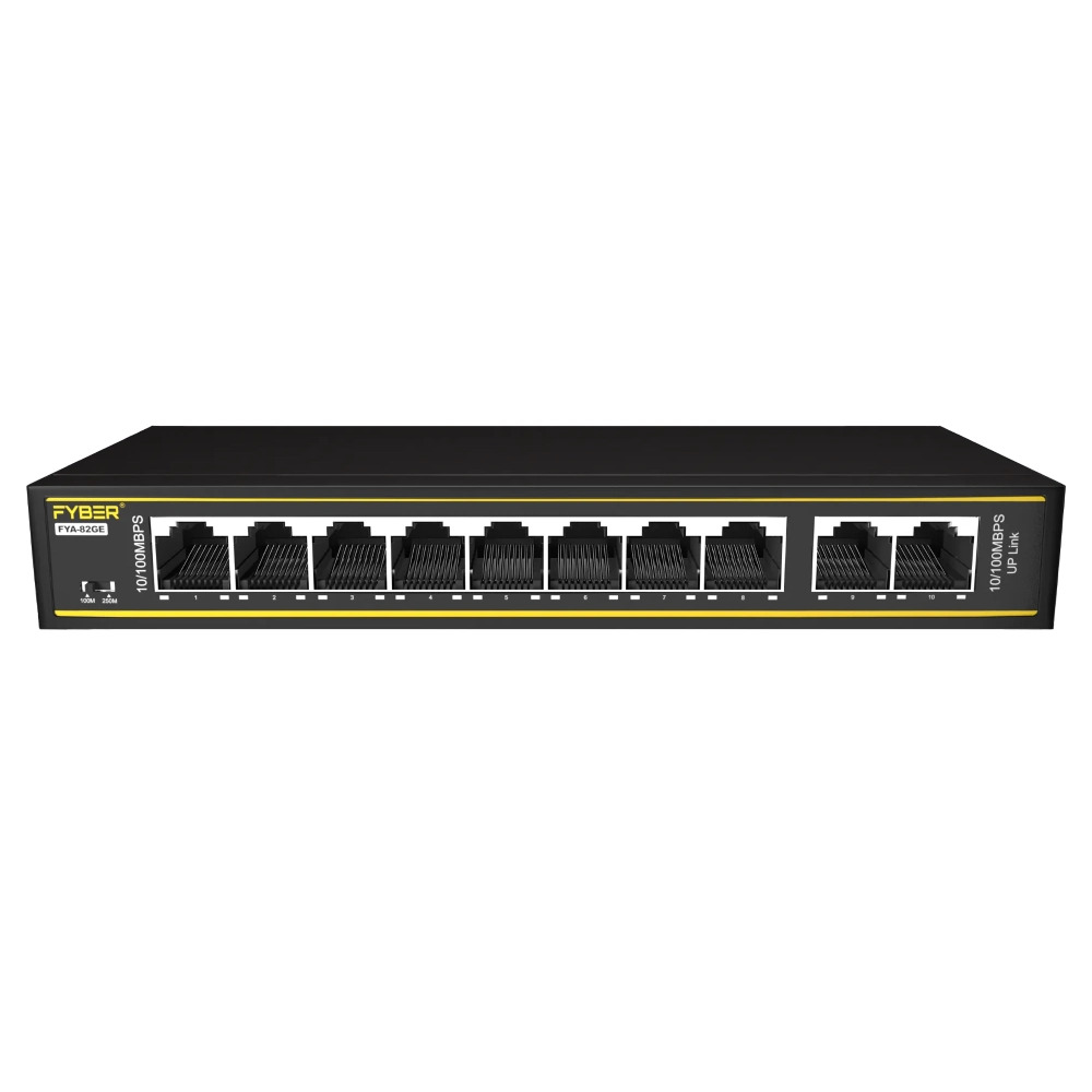 Fyber Poe Switch 8 Port (8 FE  + 2 GE Port) FYK-82GE - Image 3