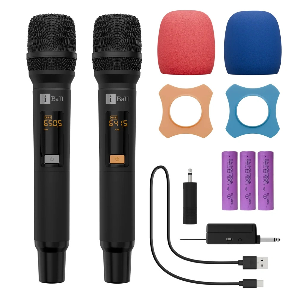 Iball Wireless Dual Microphone MUH21 - Image 3