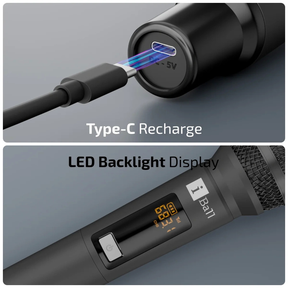 Iball Wireless Dual Microphone MUH21 - Image 4