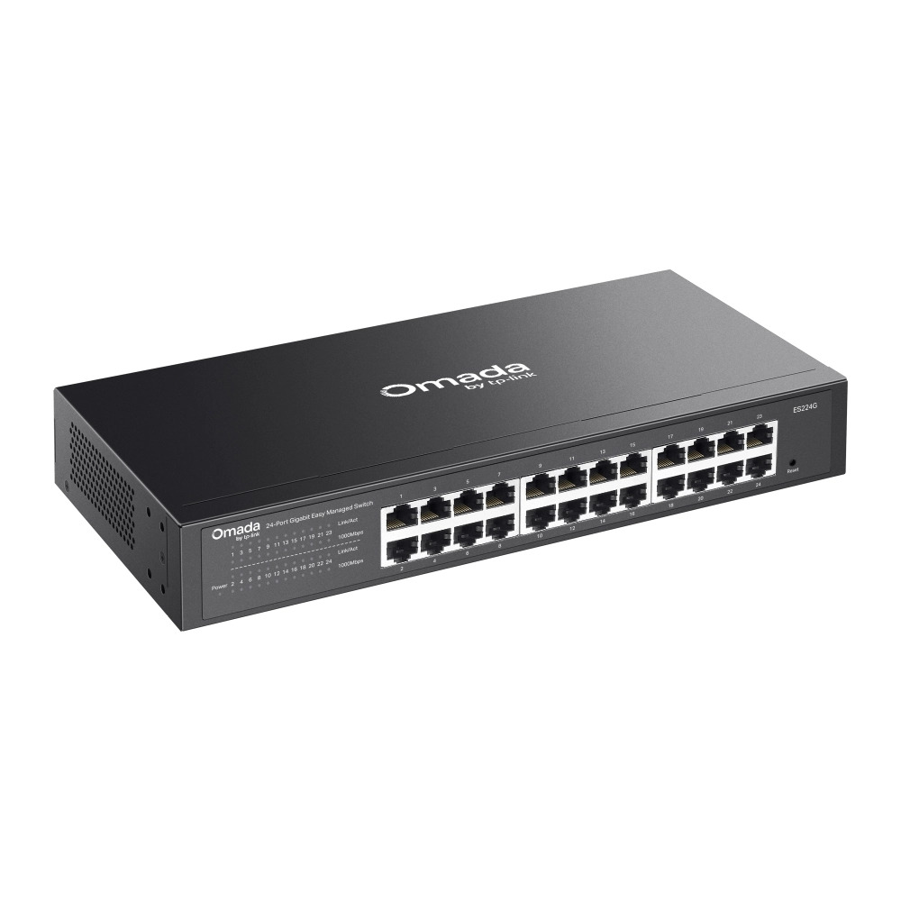 TP-Link Omada 24 Port Gigabit Easy Managed LAN Switch Rackmount (ES224G) - Image 2