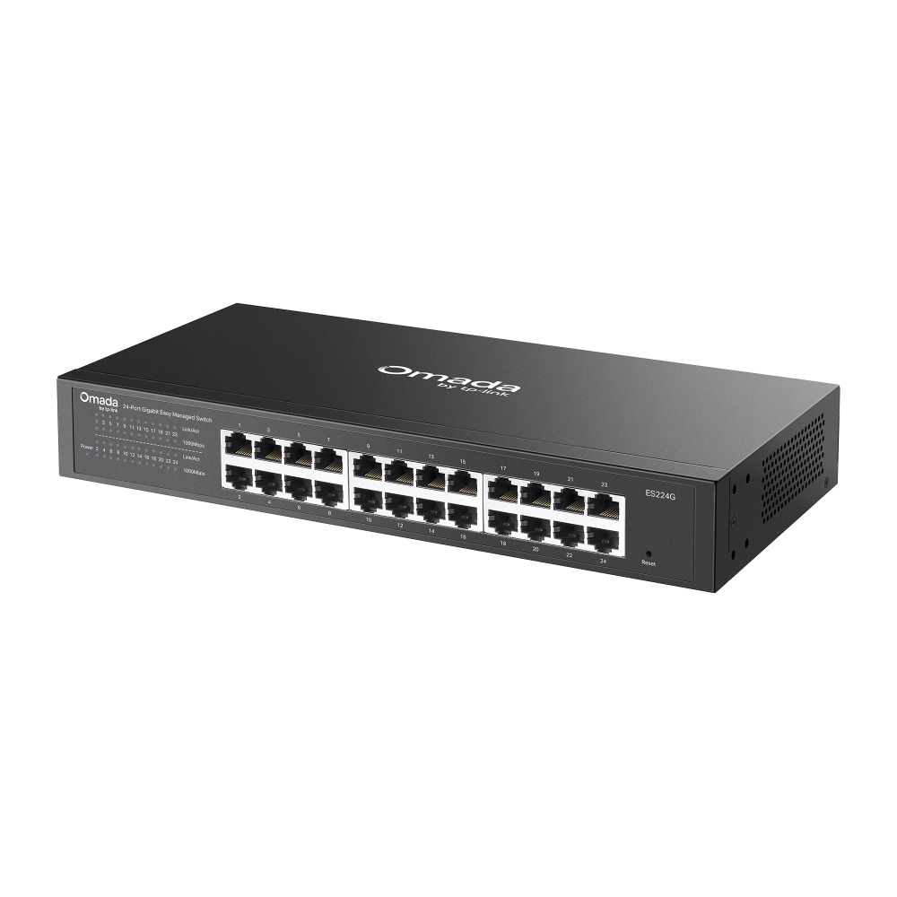 TP-Link Omada 24 Port Gigabit Easy Managed LAN Switch Rackmount (ES224G) - Image 3
