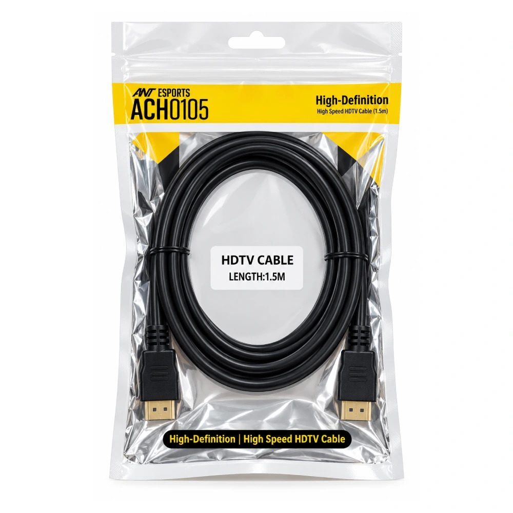 Ant Esports HDMI Cable 18Gbps With Ethernet 1.5m