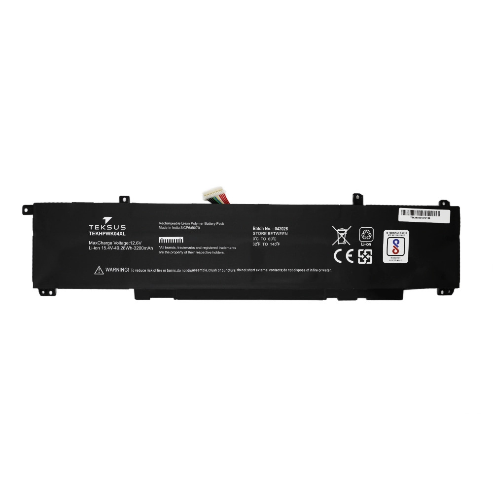 Teksus Laptop Battery Compatible For HP Victus 15-FB | WK04XL 4C - Image 2