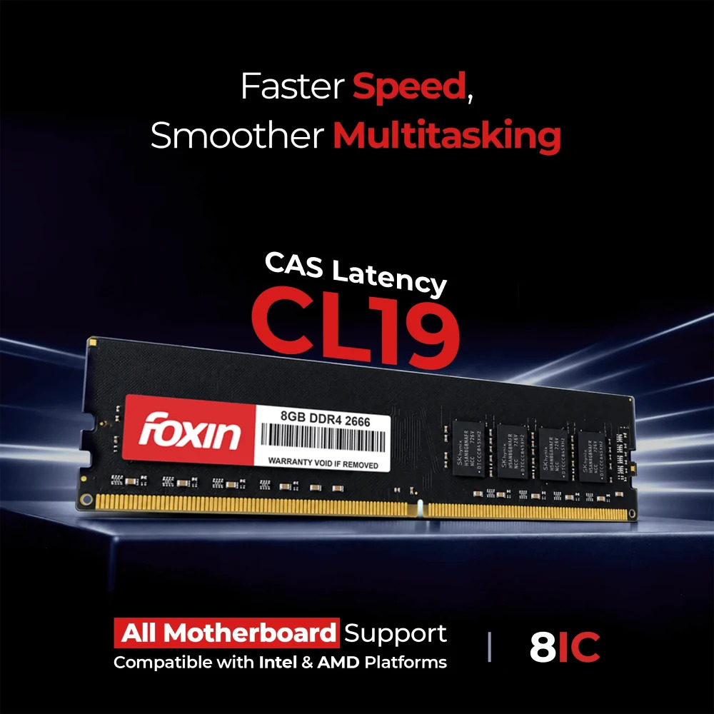 Foxin Desktop Ram 8GB DDR4 2666 MHz - Image 5