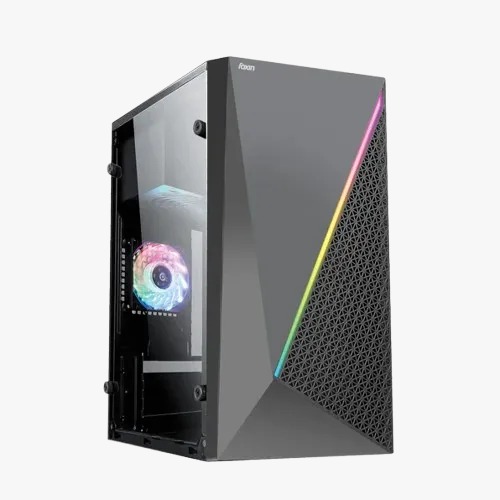 Foxin Gaming Cabinet without SMPS RGB Aura