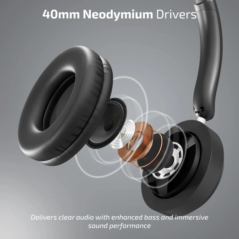 Iball Wired Headphone With Mic Decibel U200 - Image 2