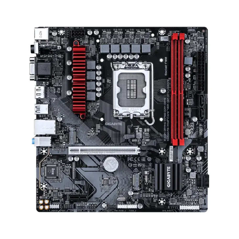 Gigabyte Motherboard B760M GAMING WIFI6E DDR4 GEN5 For INTEL 14th | 13th | 12th Gen - Image 2