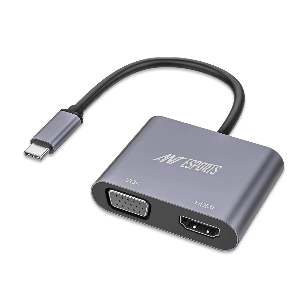 Ant Esports Type-C to HDMI | VGA Converter (AEC210) - Image 2