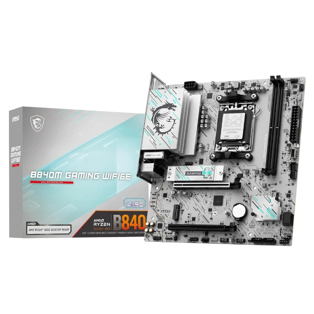 MSI Motherboard B840M Gaming Wifi6E DDR5 For AMD