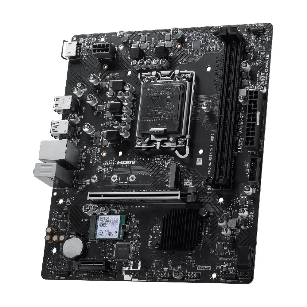 MSI PRO H610M-S WIFI DDR4 II Motherboard For Intel 12th | 13th | 14th Gen - Image 2