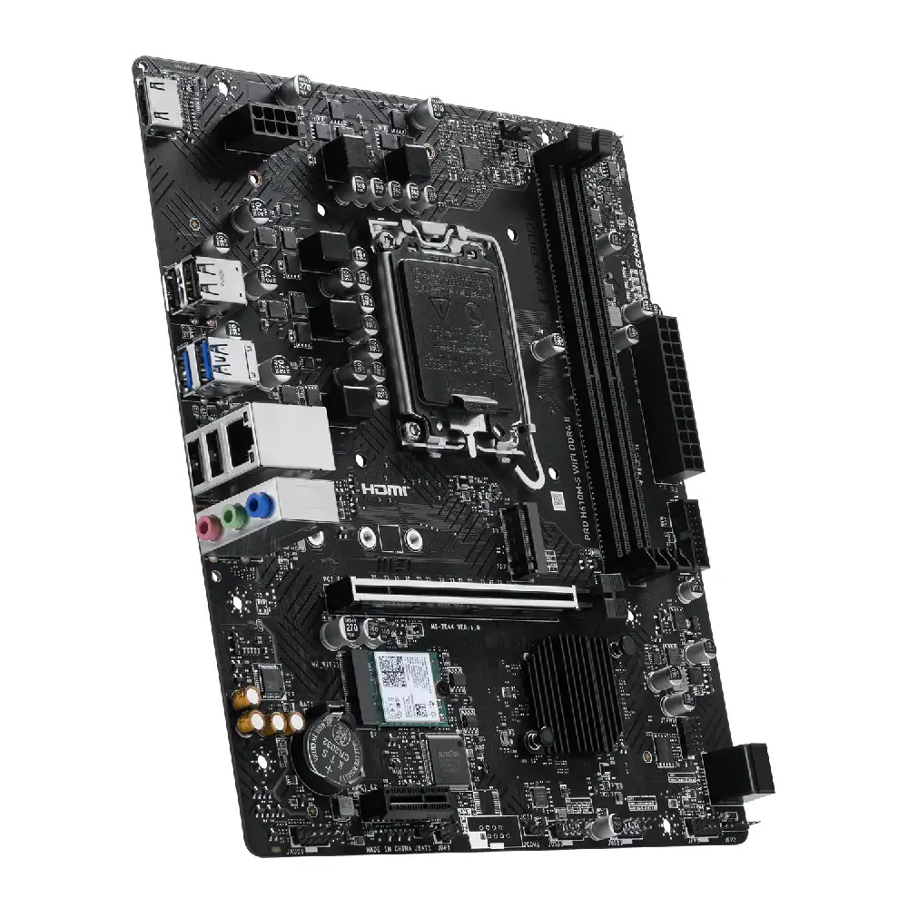 MSI PRO H610M-S WIFI DDR4 II Motherboard For Intel 12th | 13th | 14th Gen - Image 3