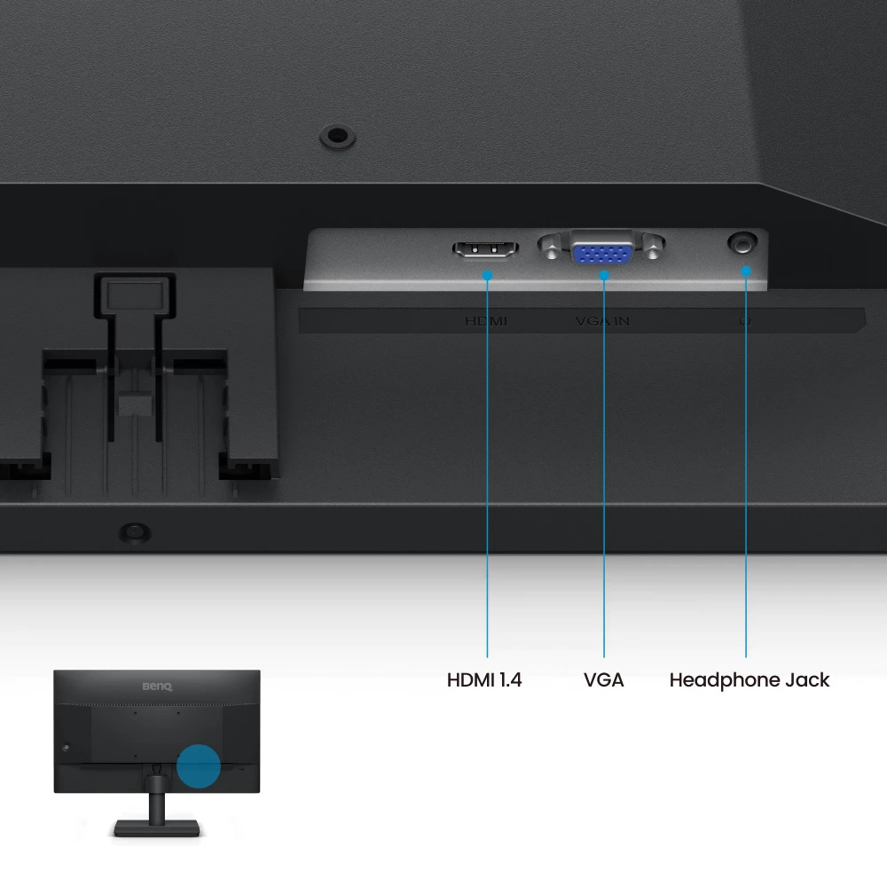 BenQ LED Monitor 21.5" FHD IPS Panel With HDMI | VGA | Speaker (GW2291) - Image 2