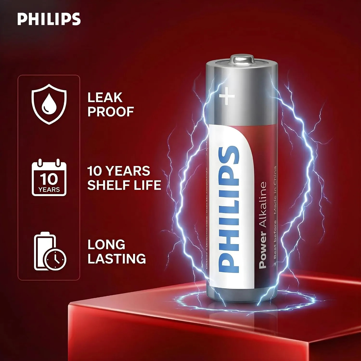 PHILIPS AA Power Alkaline Battery (Pack Of 2) - Image 4