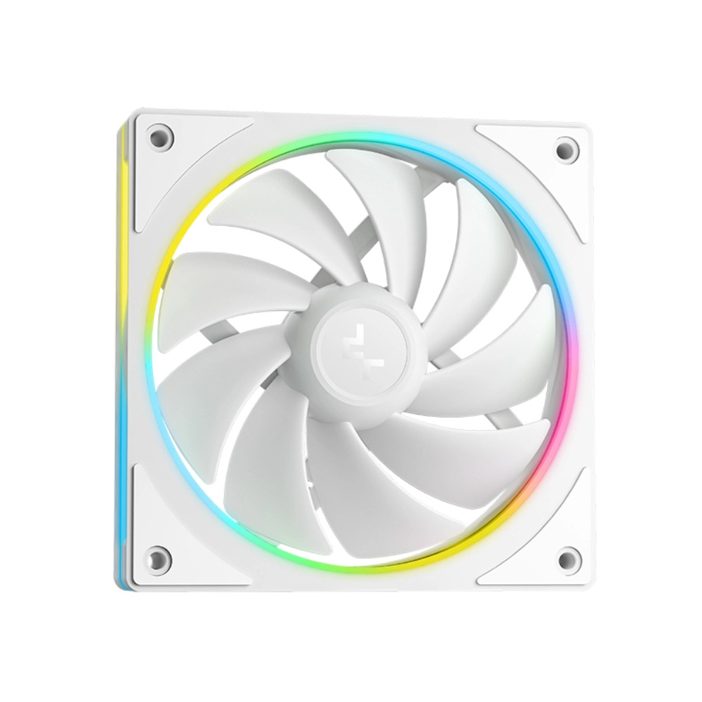 Deepcool CPU Cooler Liquid LM360 WH ARGB with 2.4" LCD Screen - Image 4