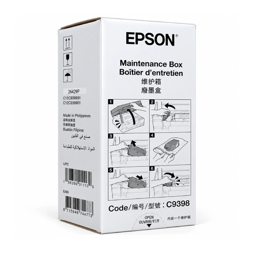 Epson Genuine Maintenance Box C9398 For L3310, L3350, L3360