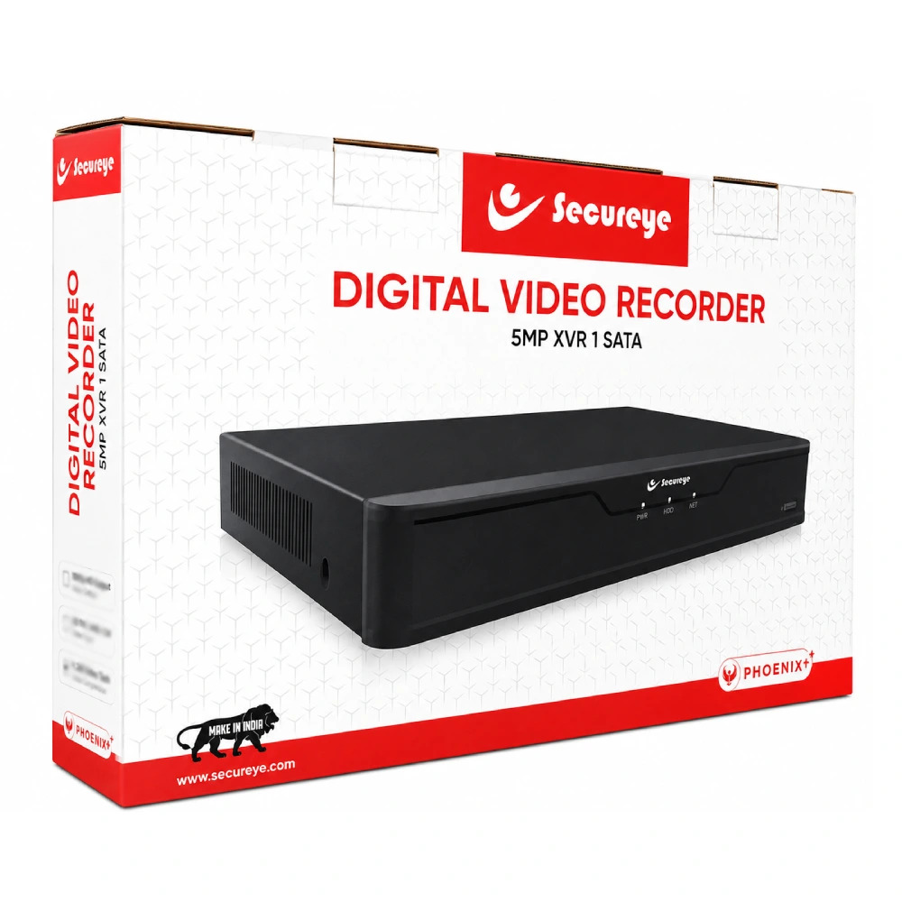Secureye DVR 16Ch 1 SATA H.265 (SR-XVR-116-5M)