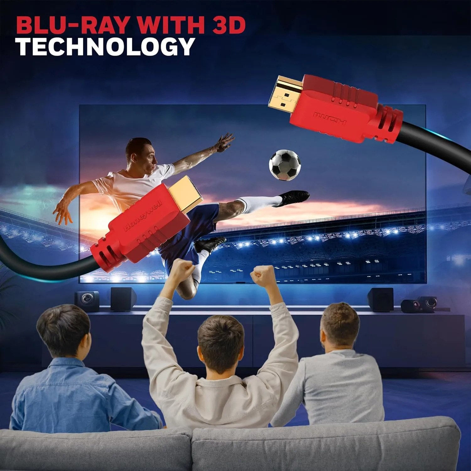 Honeywell HDMI Cable 4K 30Hz with Ethernet 10m - Image 3