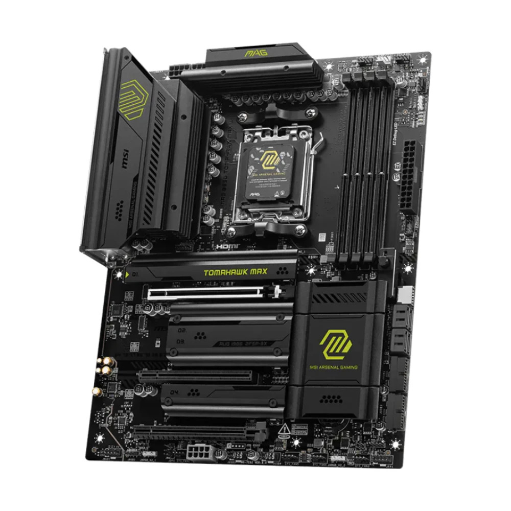 MSI Motherboard MAG B850 Tomahawak MAX WIFI DDR5 For AMD - Image 2