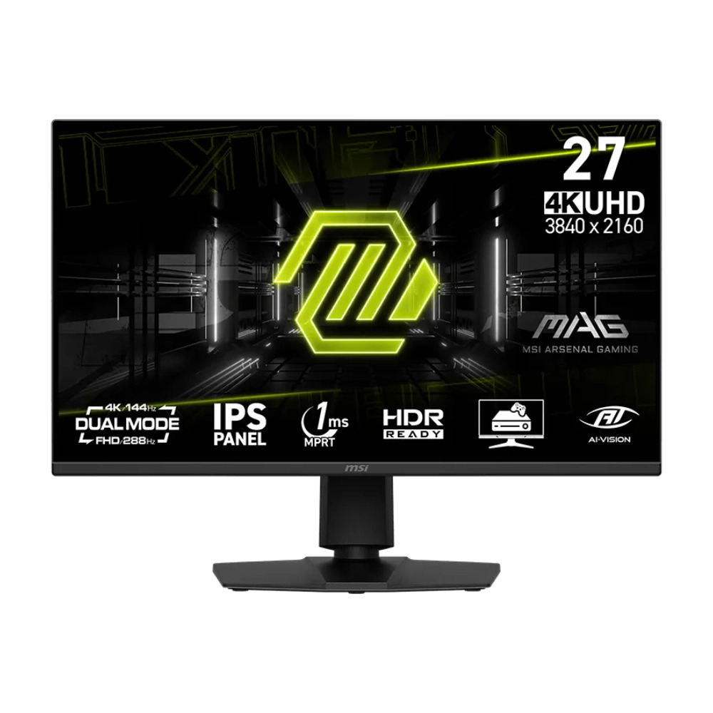 MSI LED Monitor 27" UHD IPS 144Hz For Gaming with HDMI | DP (275UPD E14)