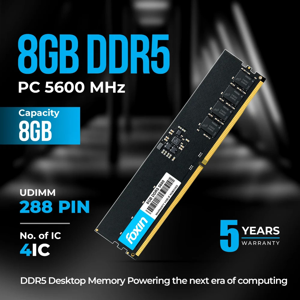 Foxin Desktop Ram 8GB DDR5 5600Mhz - Image 2