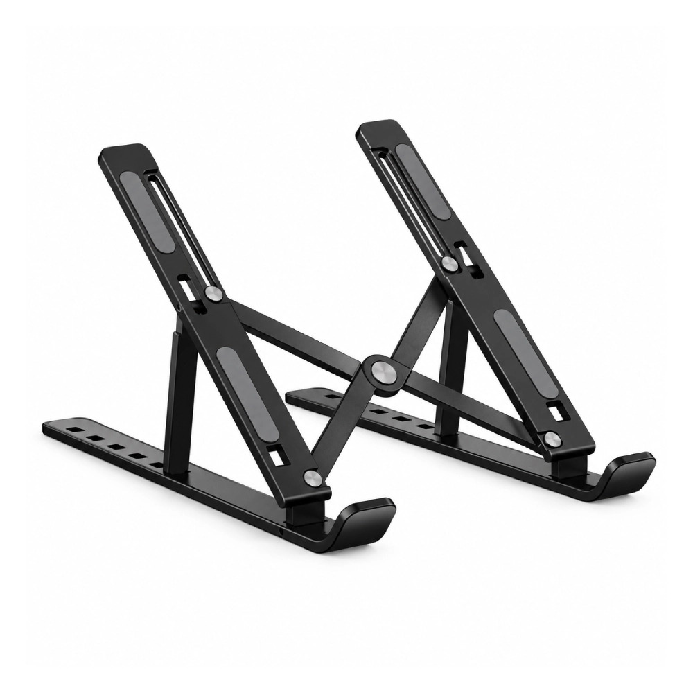 Laptop Stand For 15.6 Inch Black (Metal)