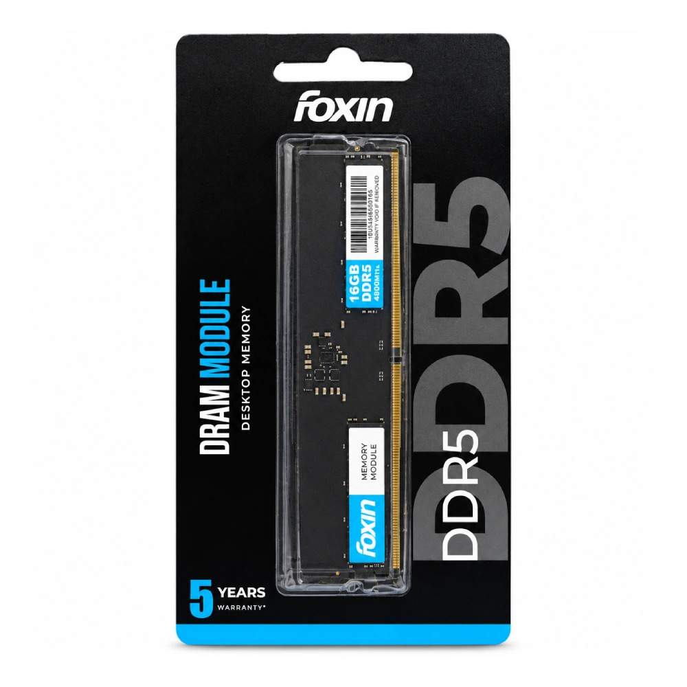 Foxin Desktop Ram 16GB DDR5 4800Mhz