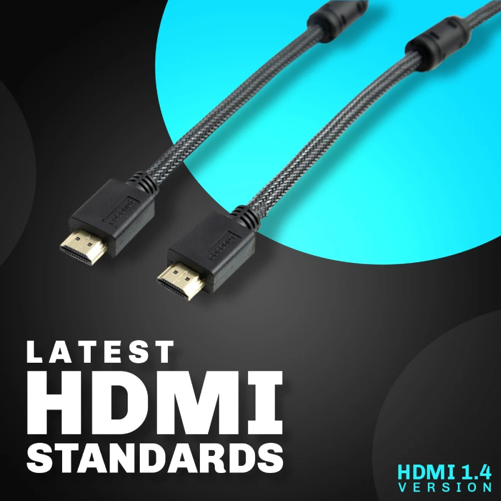 Cocount HDMI Cable 2m 8K 60Hz 48 Gbps Speed (Cotton Braided) - Image 4