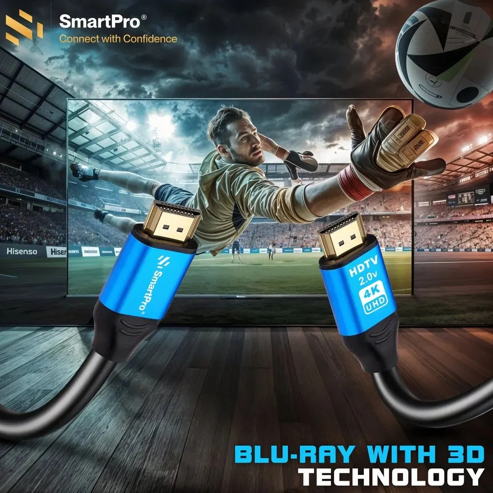 Smart-Pro HDMI Cable 4K 60Hz 15m (SP-H405) - Image 4