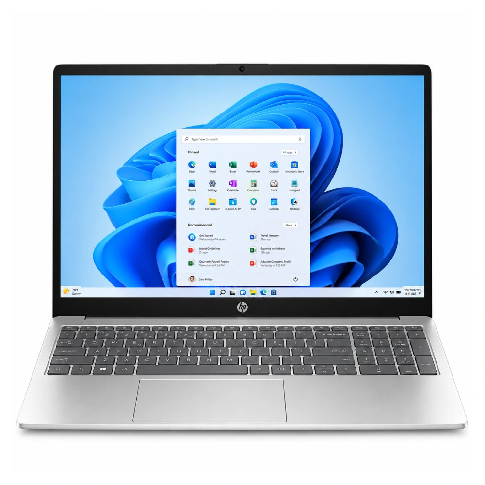 HP Laptop i5 14th Gen 15S-FD0884TU Silver (8GB | 512GB | 15.6" | Win 11 | MSO'2024)