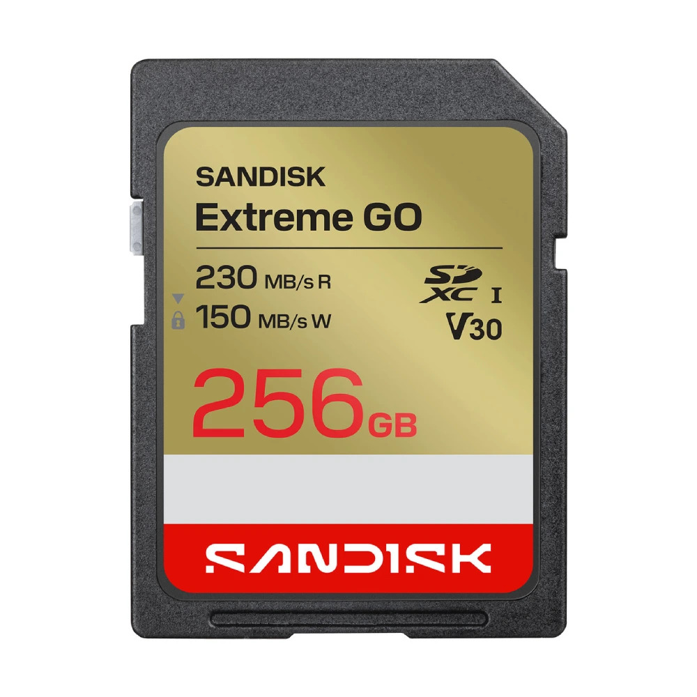 Sandisk SD Card Extreme Go SDXC UHS-I 256GB V30 - Image 3
