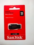 SANDISK PEN DRIVE 16GB  CZ50|2.0|PLASTIC