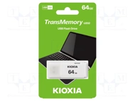 KIOXIA U202 64GB USB2.0 PENDRIVE LU202W064GG4 (PLASTIC )