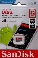 SANDISK ULTRA  A1 120 Mbps 32GB MICRO SDHC UHS-I CARD (SDSQUA4-032G-GN6MN)