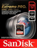 SANDISK EXTREME PRO 200 Mbps 128GB MICRO SDHC UHS-I V30 4K UHD CARD (SDSDXXU-128G-GN4IN)