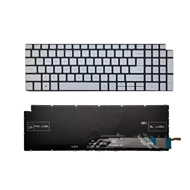 Laptop Keyboard For Dell Inspiron 5584 Silver (With Backligt)