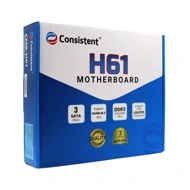 Consistent H61 DDR3 Motherboard For 2nd | 3rd Gen With NVMe Slot