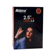 Ranz SSD Casing 2.5 Inch Sata Plastic USB 2.0 RAPIDO 2.0