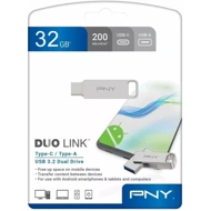 PNY DUO LINK 32GB USB 3.2 Type-C OTG Pendrive